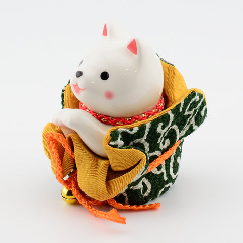 Yakushigama Begging Shiba Inu in Fortune Pouch