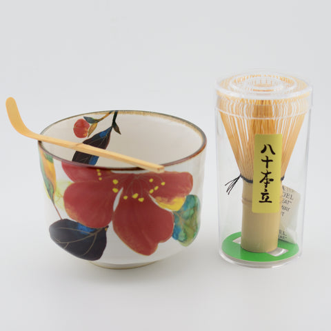 Japanese 3-Piece Ceramic Matcha Starter Set