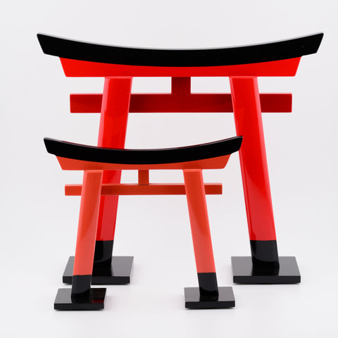 Traditional Japanese Torii Gate Wooden Display